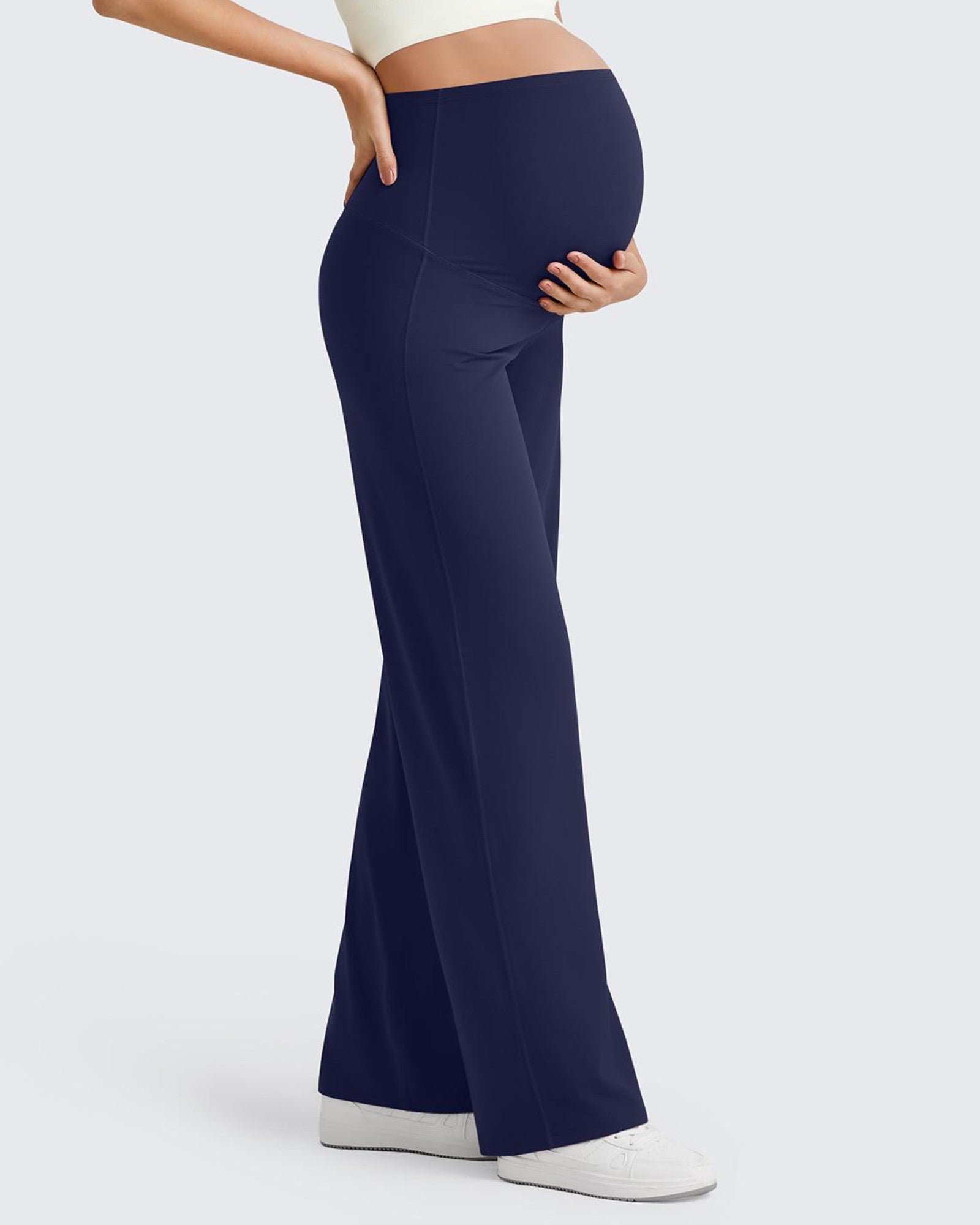 BareFeel Maternity Wide Leg Dress Pants