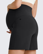 BareFeel Pregnancy Belly Workout Shorts 6