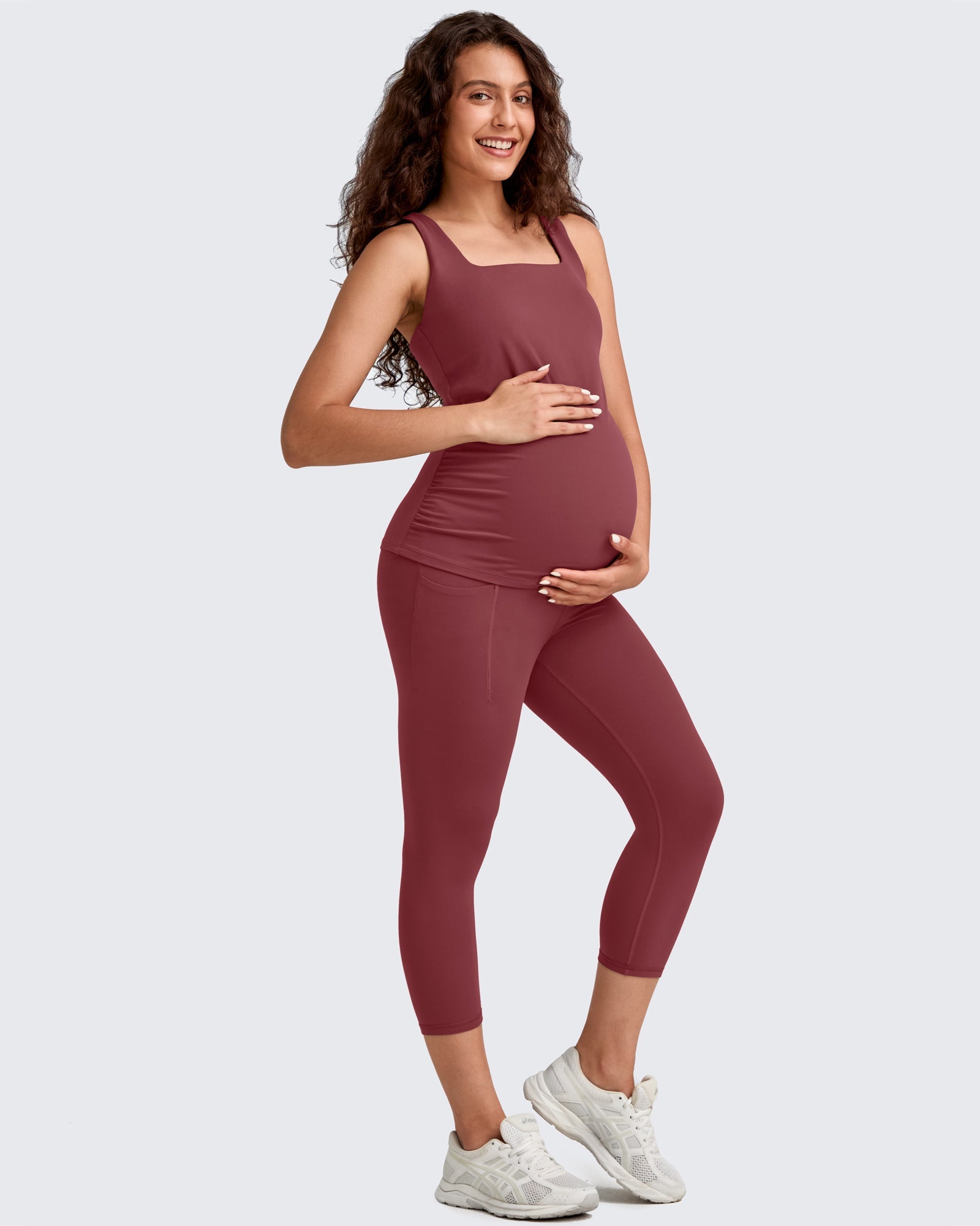BareFeel Pregnancy Capri Leggings 21''