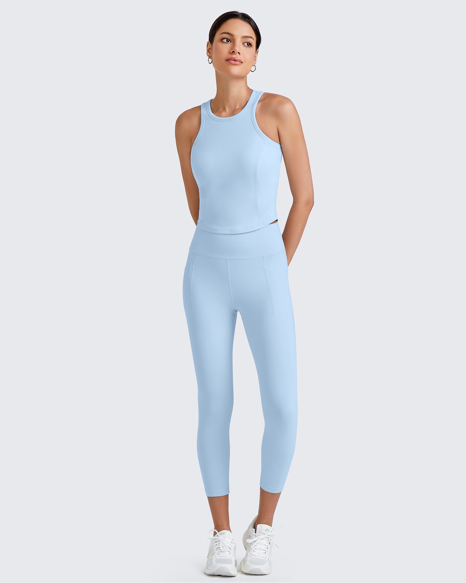 BareFeel Racerback Sport Bras Tank