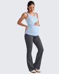 BareFeel Ruched Workout Pregnancy Tank