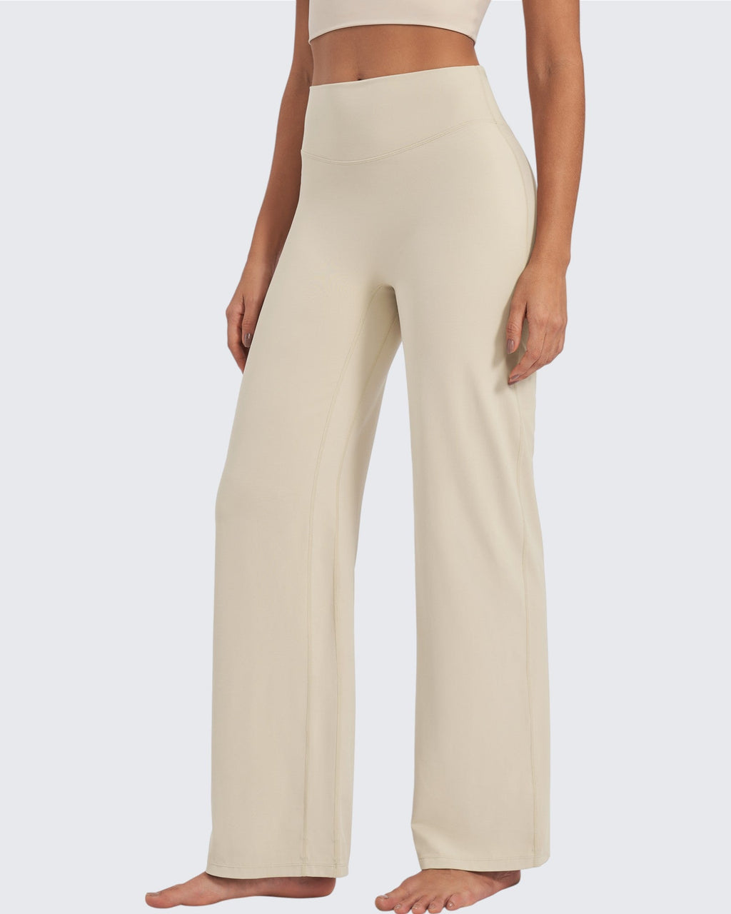 BareFeel Wide Leg High-Waisted Pants Regular