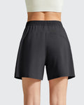Chillwhisp Built-in Shorts Split Running Shorts 3''