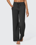 EverGoing Business Casual High-Waist Wide Leg Pants Petite