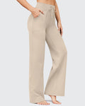 EverGoing Business Casual High-Waist Wide Leg Pants Regular