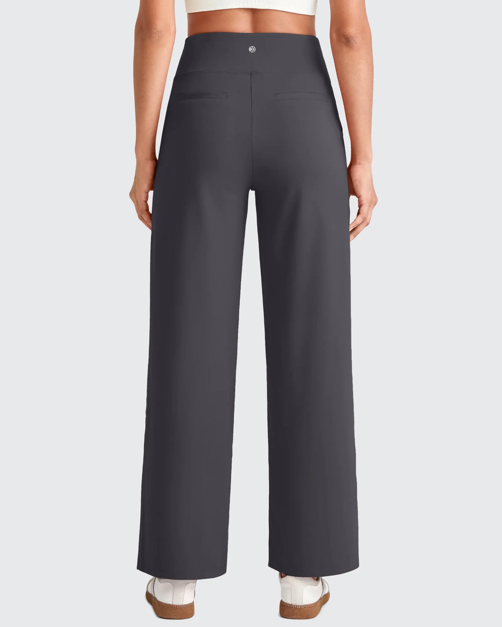 EverGoing High Waist Stretch Dressy Cropped Pants Petite