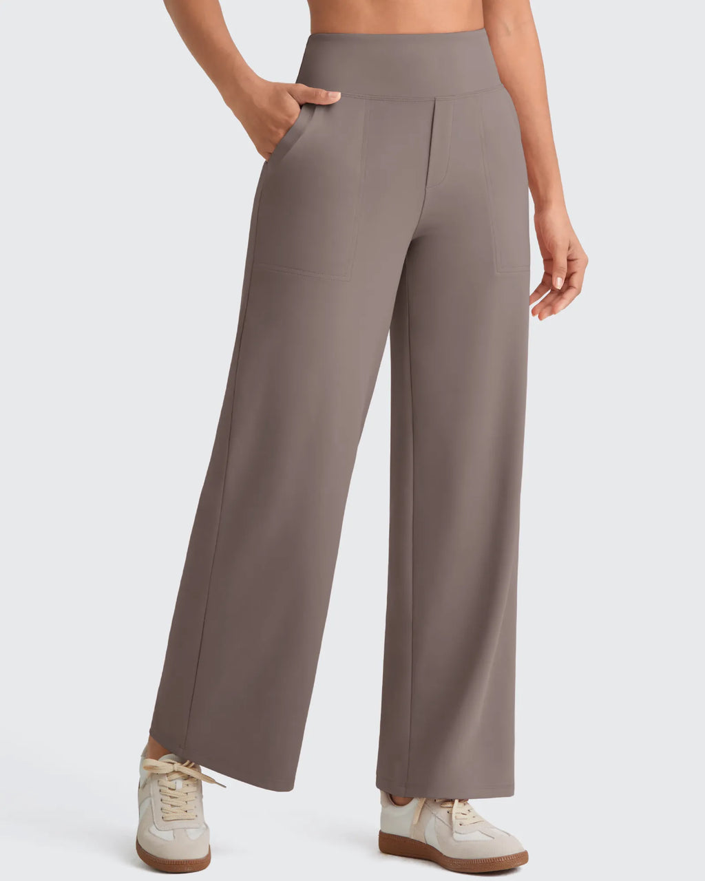 EverGoing High Waist Stretch Dressy Cropped Pants Tall