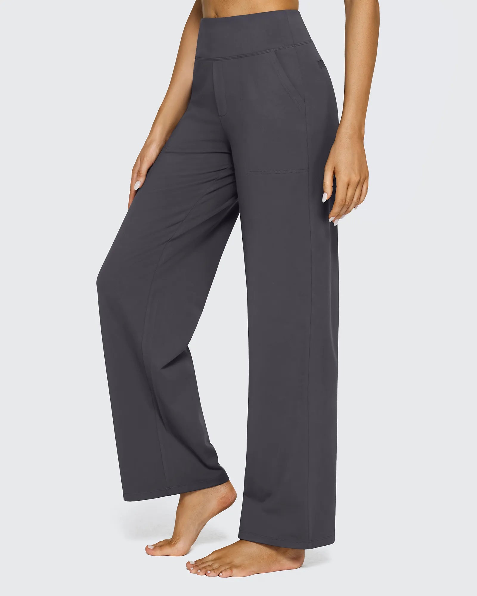 EverGoing Loose High-Waist Business Casual Pants 27''