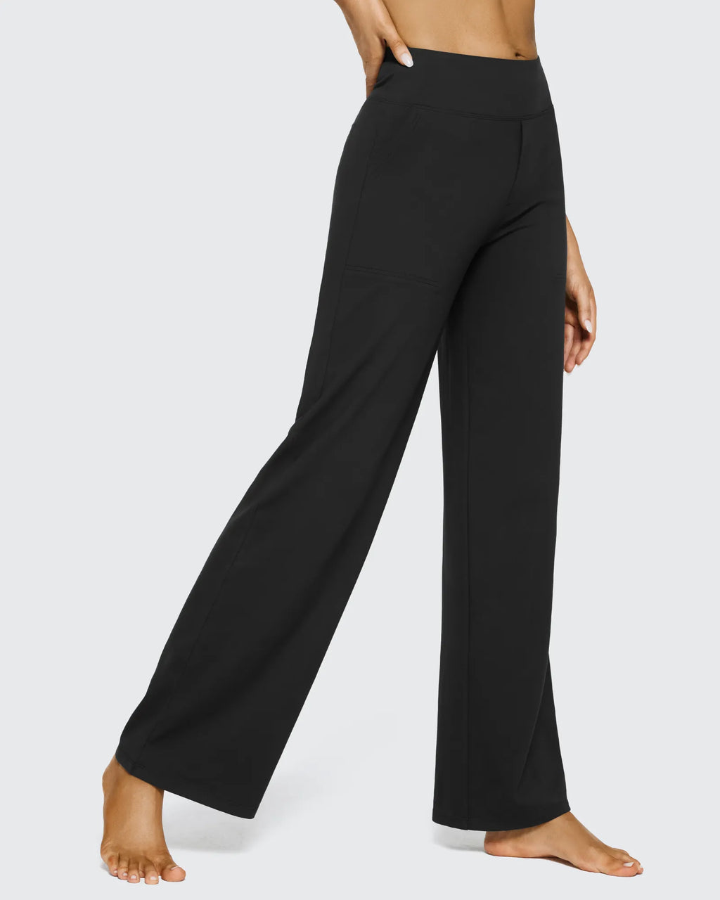 EverGoing Loose High-Waist Business Casual Pants 33''