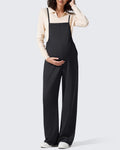 EverGoing Maternity Adjustable Strap Wide Leg Rompers