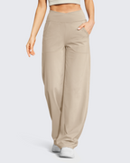 EverGoing Wide Leg High-Waist Casual Pants Petite