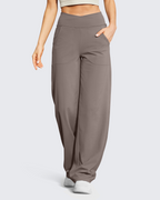 EverGoing Wide Leg High-Waist Casual Pants Tall