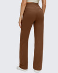 Fleece Lined Straight Leg Winter Thermal Work Trousers