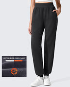 Flurrylux Cotton Fleece Lined Tapered Leg Joggers