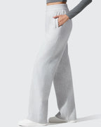 Flurrylux Elastic Waist Cotton Fleece Lined Sweatpants
