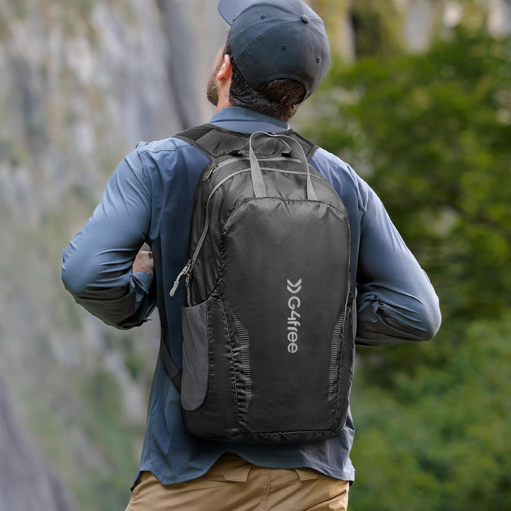 G4Free 25L Packable Foldable Water Resistant Hiking Backpack