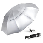 G4Free 42/46/54/62 Inch 10 Ribs Windproof for Rain Double Canopy Auto Umbrella