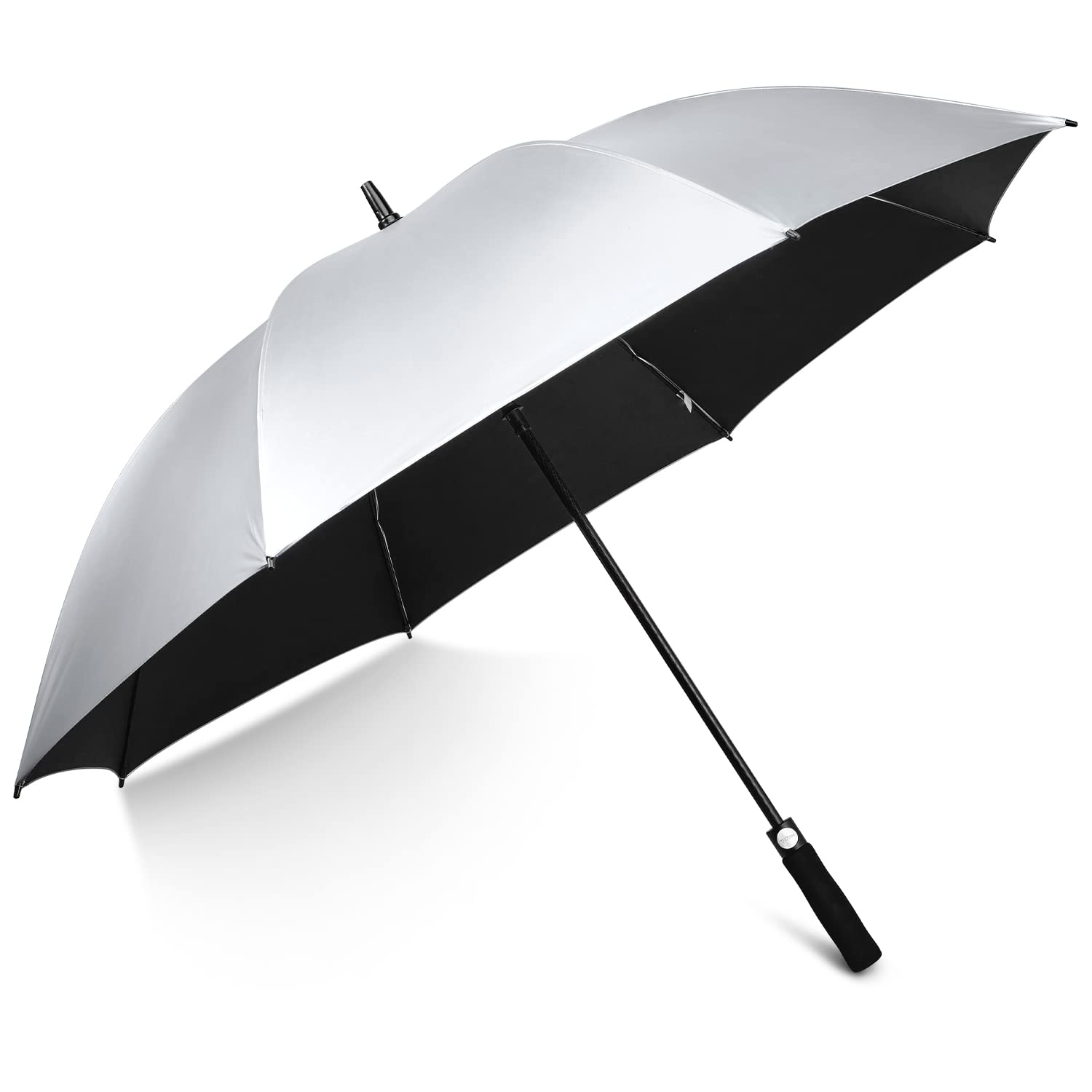 G4Free 54/62 Inch Windproof UV Protection Extra Large Auto Stick Long Umbrella