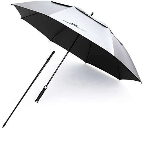 G4Free 68 Arc Vented UV Auto Extra Large Windproof Golf/Beach  Umbrellas