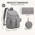 G4Free Diaper Bag Backpack with Pacifier Case & Insulated Pockets