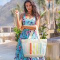 G4Free Foldable Waterproof Beach Tote Pool Bag