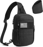 G4Free Men Military Tactical Sling Bag