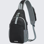 G4Free RFID Crossbody Sling Backpack with USB Charging Port