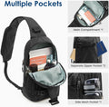 G4Free Recycled Sling Bag for Men Anti-Theft with RFID Blocking