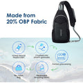 G4Free Sling Bag Casual Chest Shoulder Handbag Crossbody Backpack