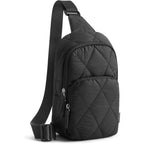 G4Free Sling Bag, Casual Quilted Puffer Crossbody Purse Lightweight Fanny Packs