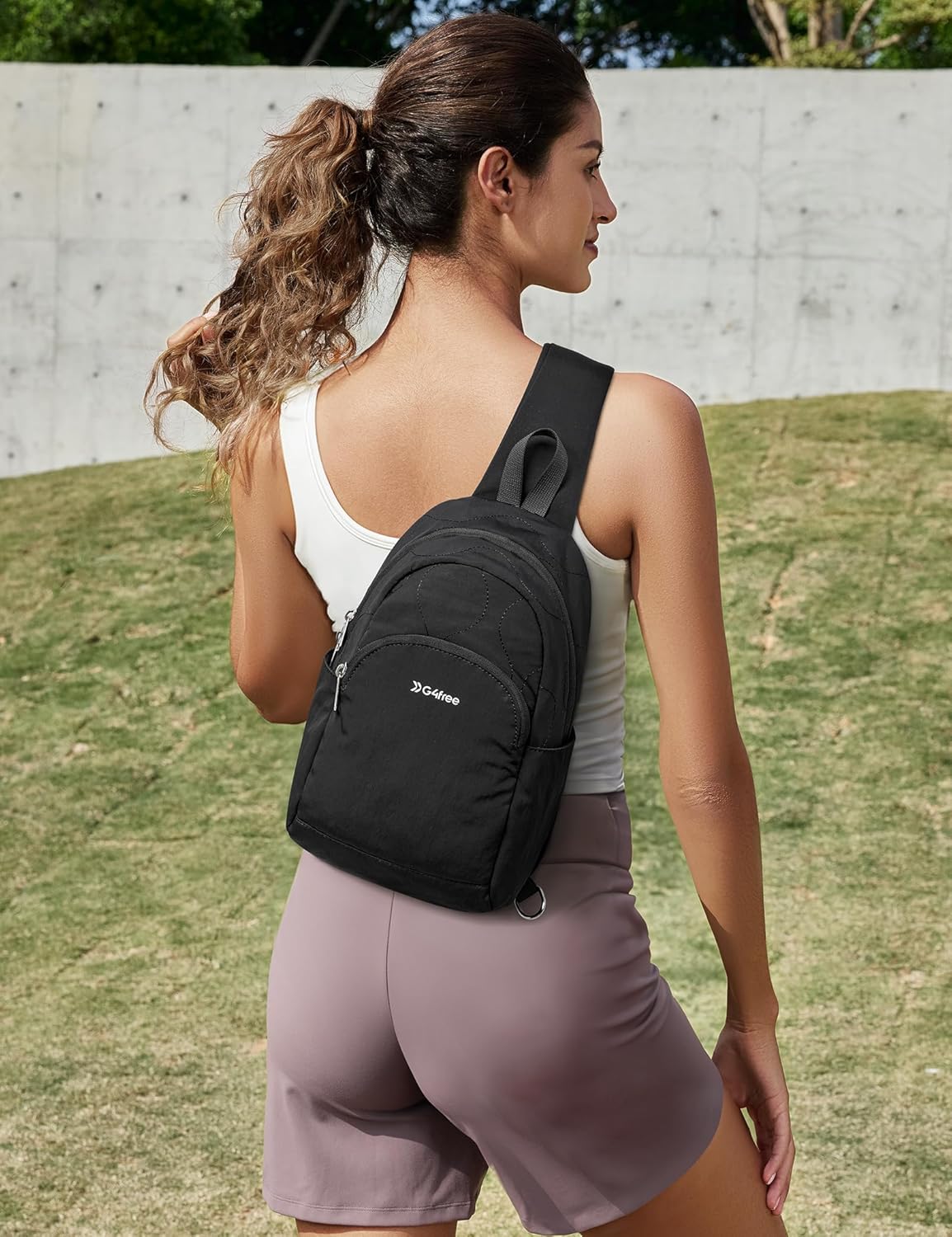 G4Free Women Crossbody Casual Sling Chest Backpack