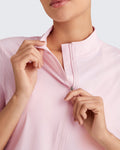 Lightbreeze UPF 50+ Half Zip Golf Short Sleeve