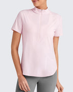 Lightbreeze UPF 50+ Half Zip Golf Short Sleeve