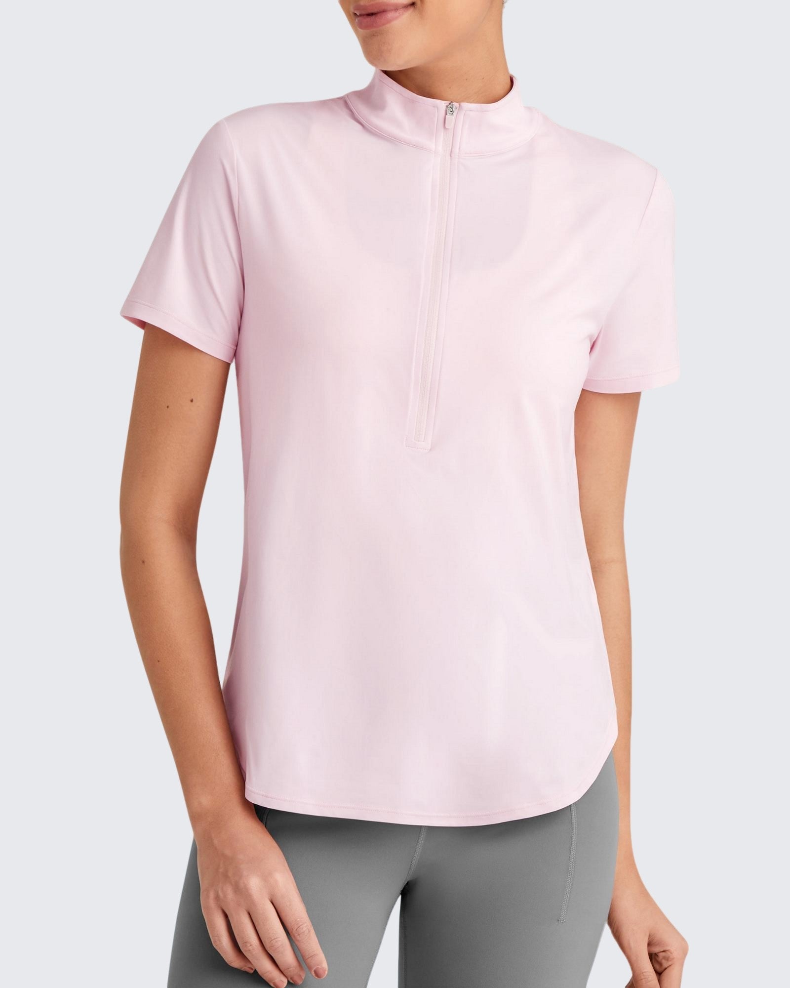 Lightbreeze UPF 50+ Half Zip Golf Short Sleeve