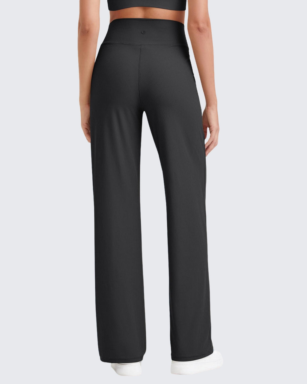 Ribbed High-Rise Seamless Work Pants