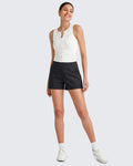 ShiftReady High-Rise Business Shorts 3''