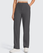 ShiftReady High-Waist Straight Dress Pants Petite
