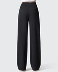 ShiftReady Pockets Elastic Band Wide Leg Work Pants