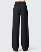 ShiftReady Pockets Elastic Band Wide Leg Work Pants
