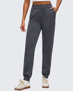 Smoofit Elastic Waist Pull Pockets Joggers Pants