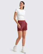 Smoofit Front Pleats Elasticity Sweat Shorts