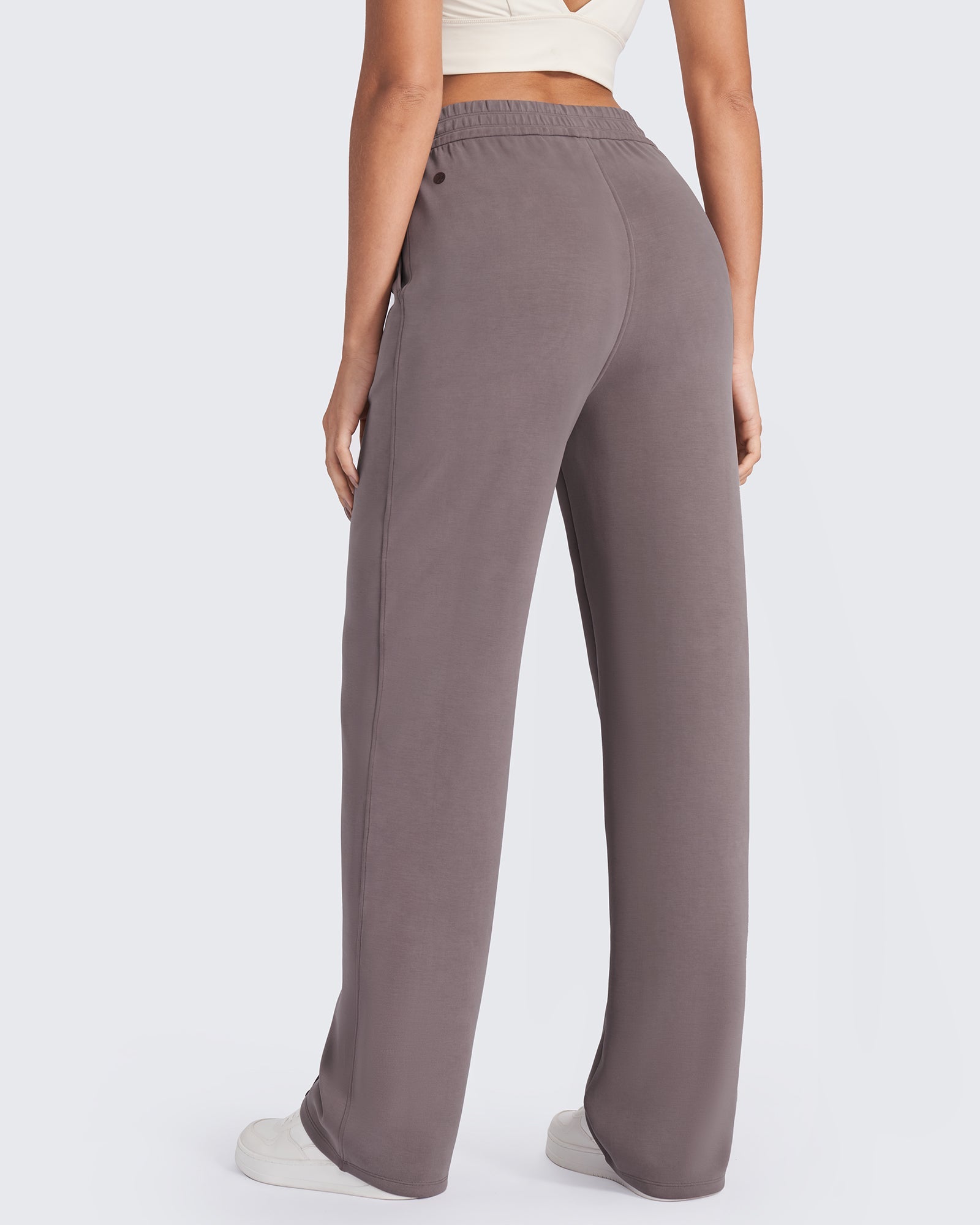 Smoofit Loose High-Rise Elastic Dressy Pants Tall