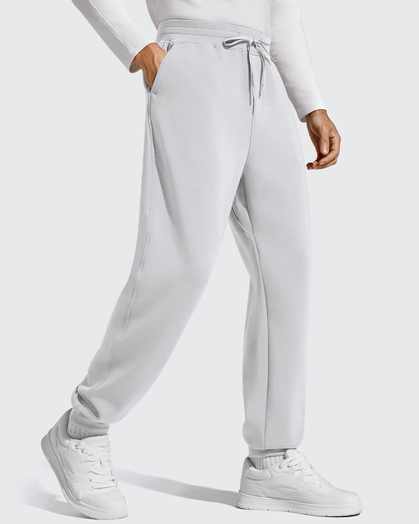 Smoofit Men's Fleece Lined Drawstring Thermal Joggers