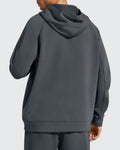 Smoofit Men's Fleece-Lined Pockets Hoodies Pullover Sweatshirts
