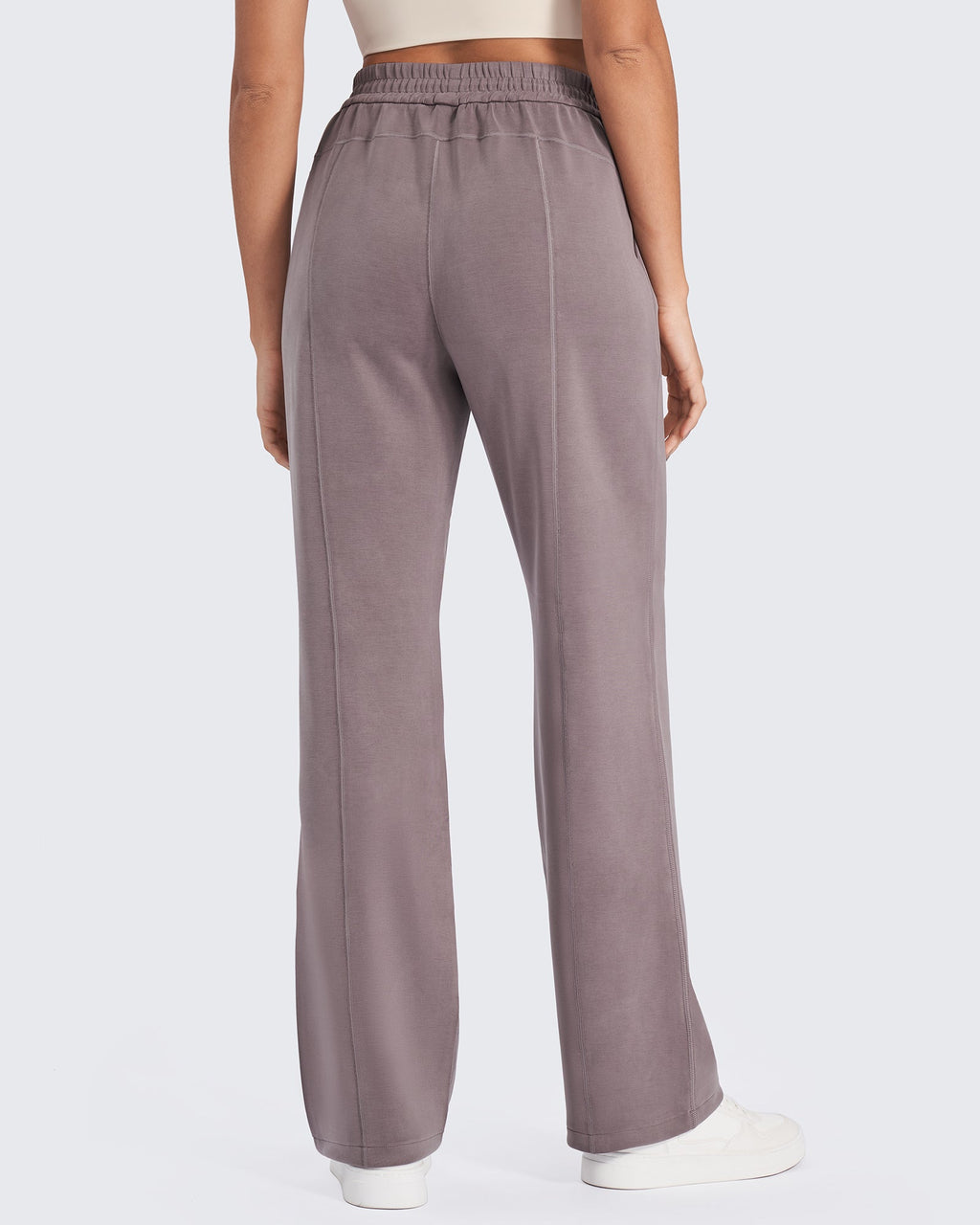 Smoofit Mid-Waist Wide Leg Sweatpants Petite