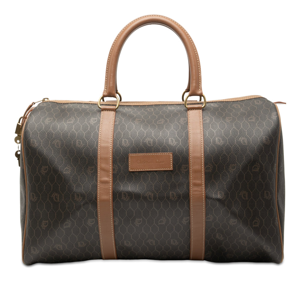 Honeycomb Coated Canvas Travel Bag