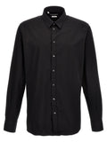 Dolce & Gabbana Stretch Cotton Shirt — Black