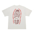 Gramicci Footprints Pigment Dyed SS Tee - Natural