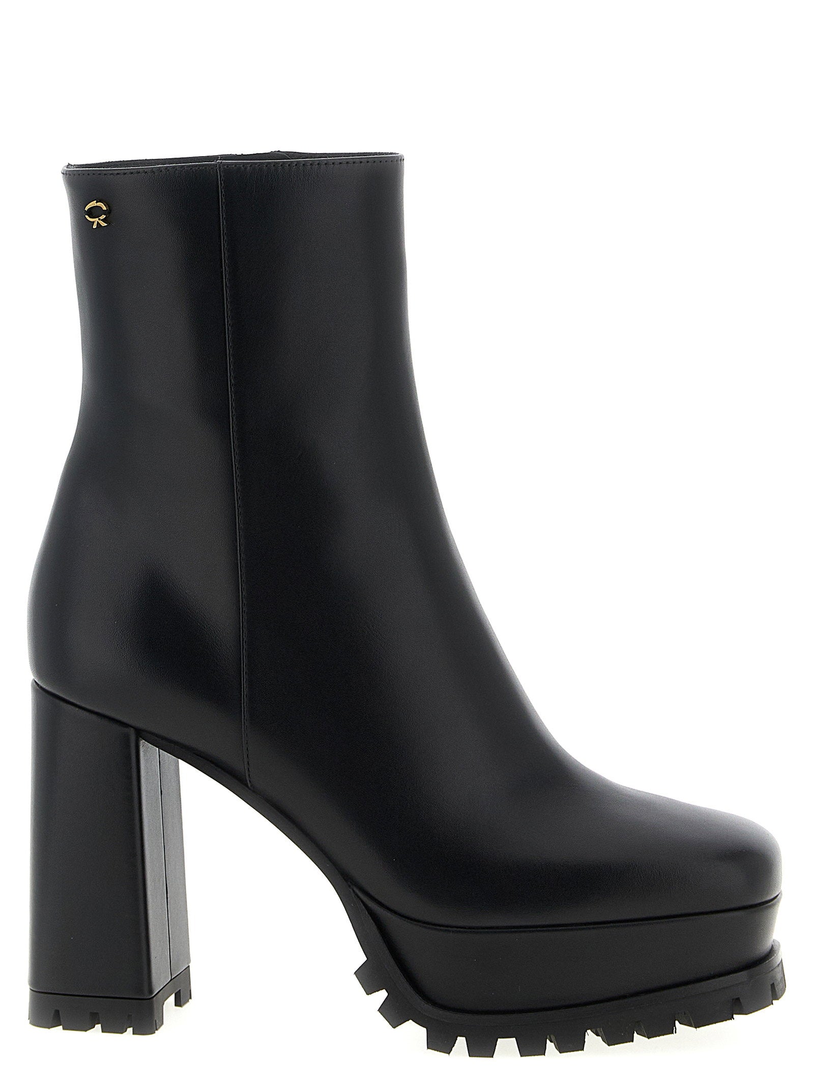 Gianvito Rossi Harlem Ankle Boot — Black