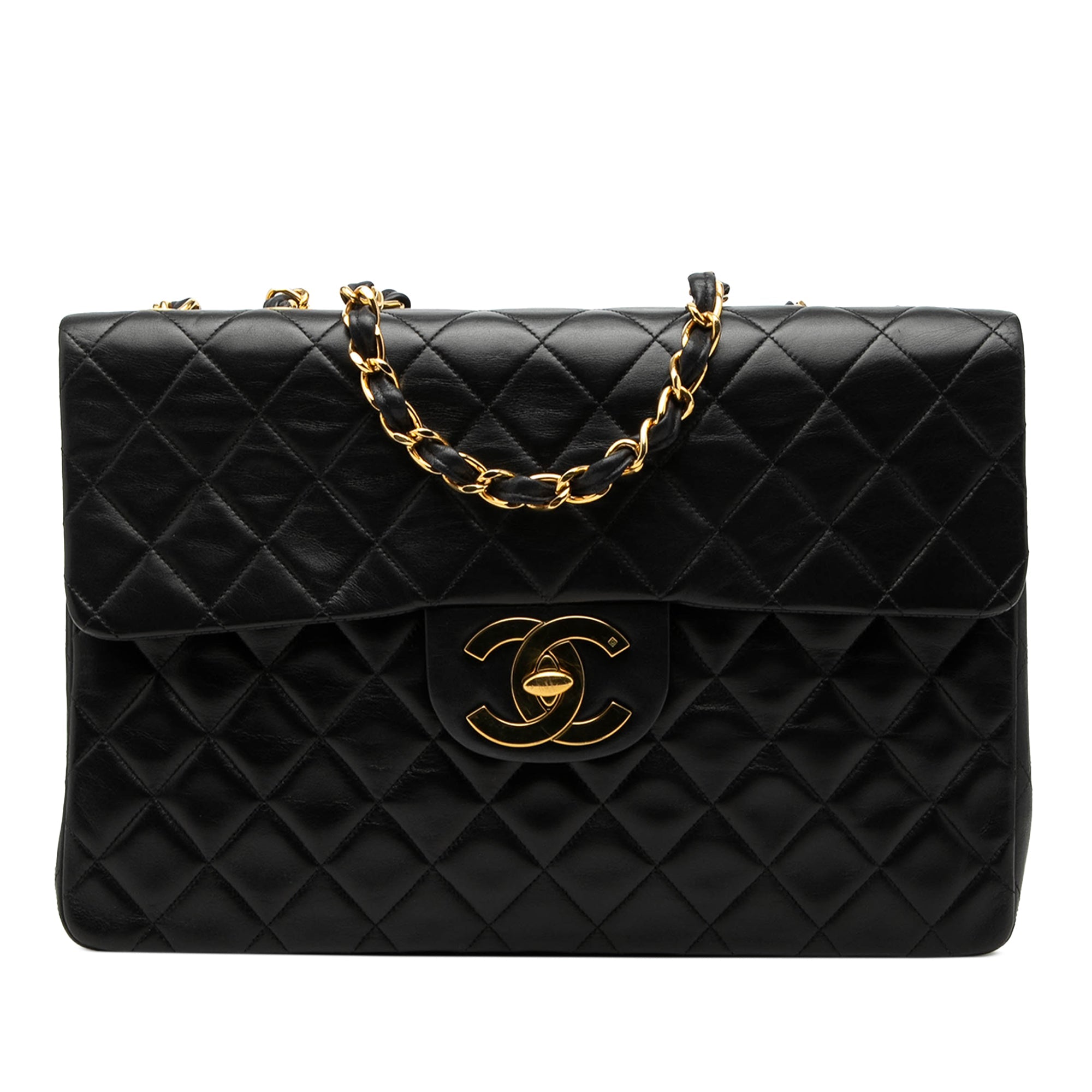 Maxi XL Classic Lambskin Single Flap
